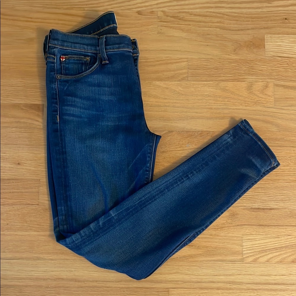 Hudson Nico Midrise Super Skinny Jeans, color REVL, womens size 29